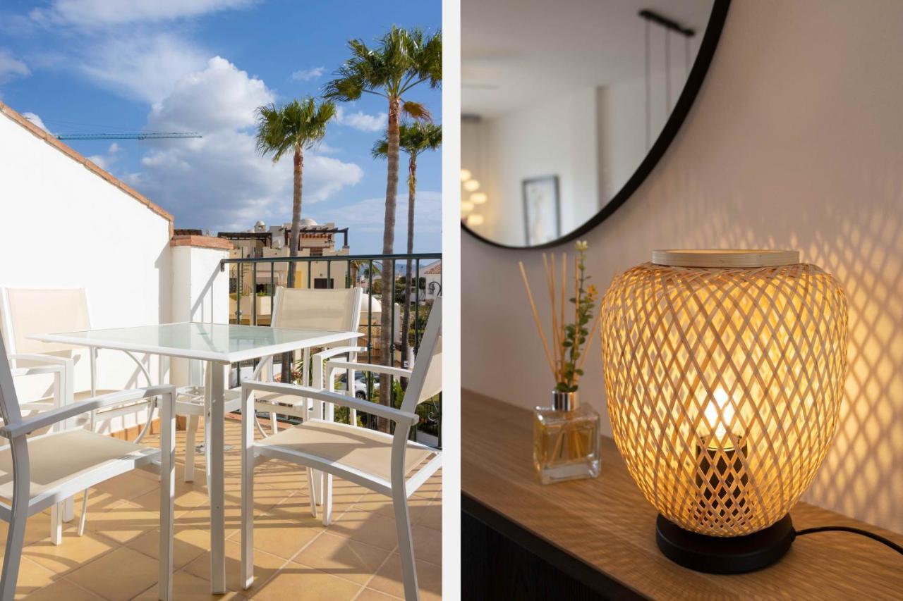 Apt Nerja Chimenea With Ocean View, A/C, & Fiber Appartement Buitenkant foto
